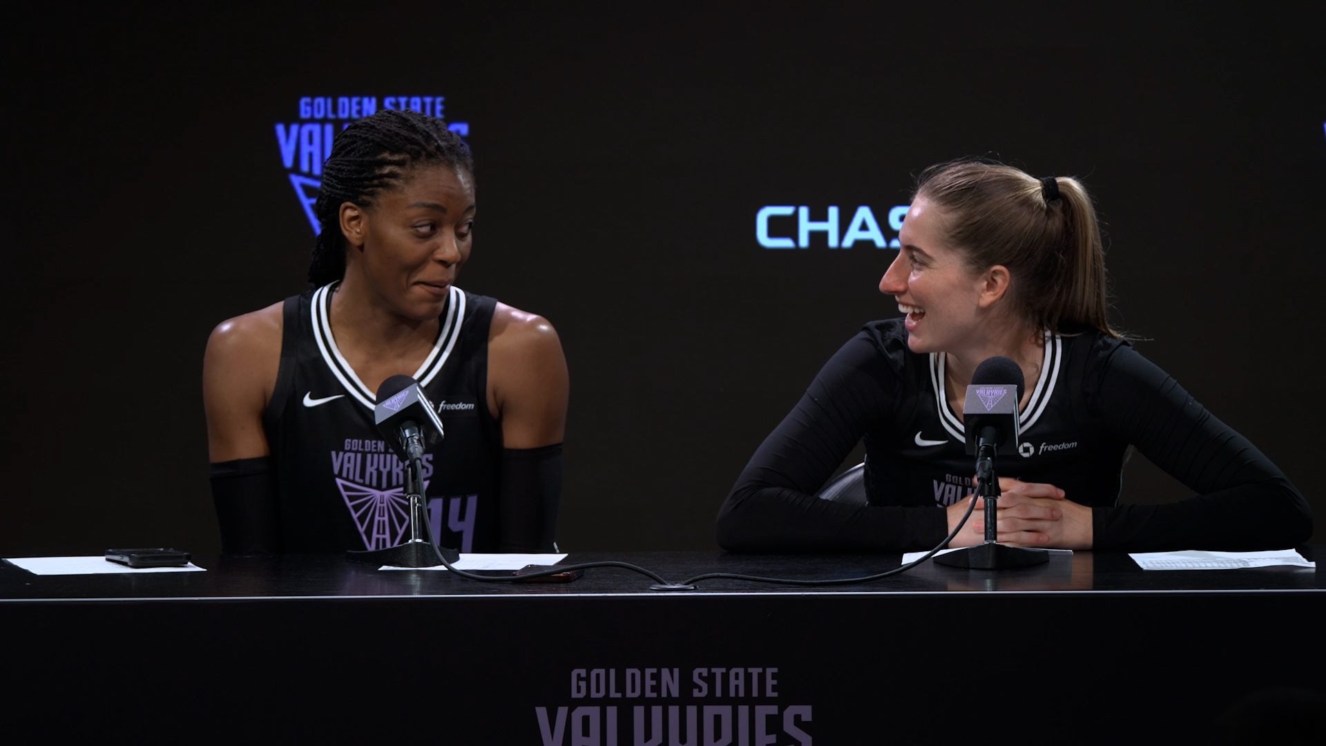 Temi Fágbénlé and Kate Martin Postgame Press Conference | 9/2/25
